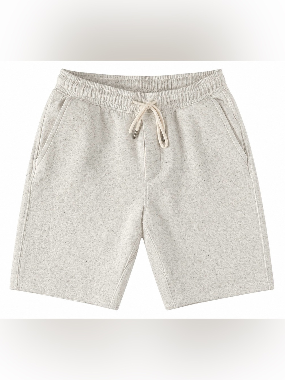 American Eagle Outfitters Light Heather Gray Athletic Drawstring Shorts